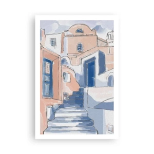 Poster - Exotische Stadt - 61x91 cm