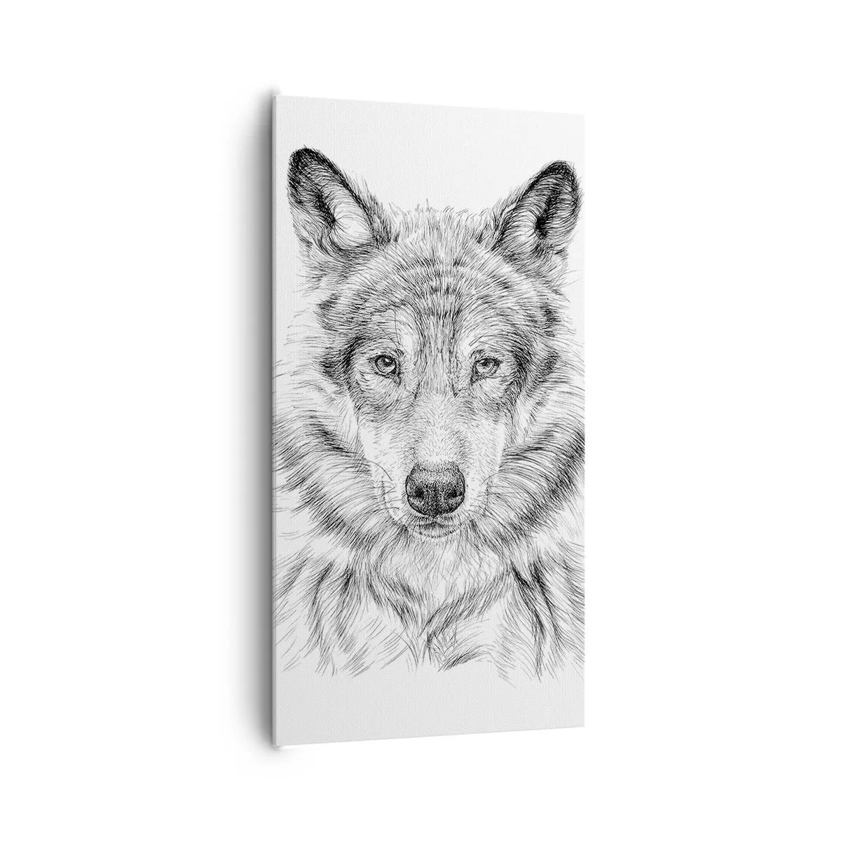 Bild auf Leinwand - Leinwandbild - Ein geborener Anführer - 65x120 cm