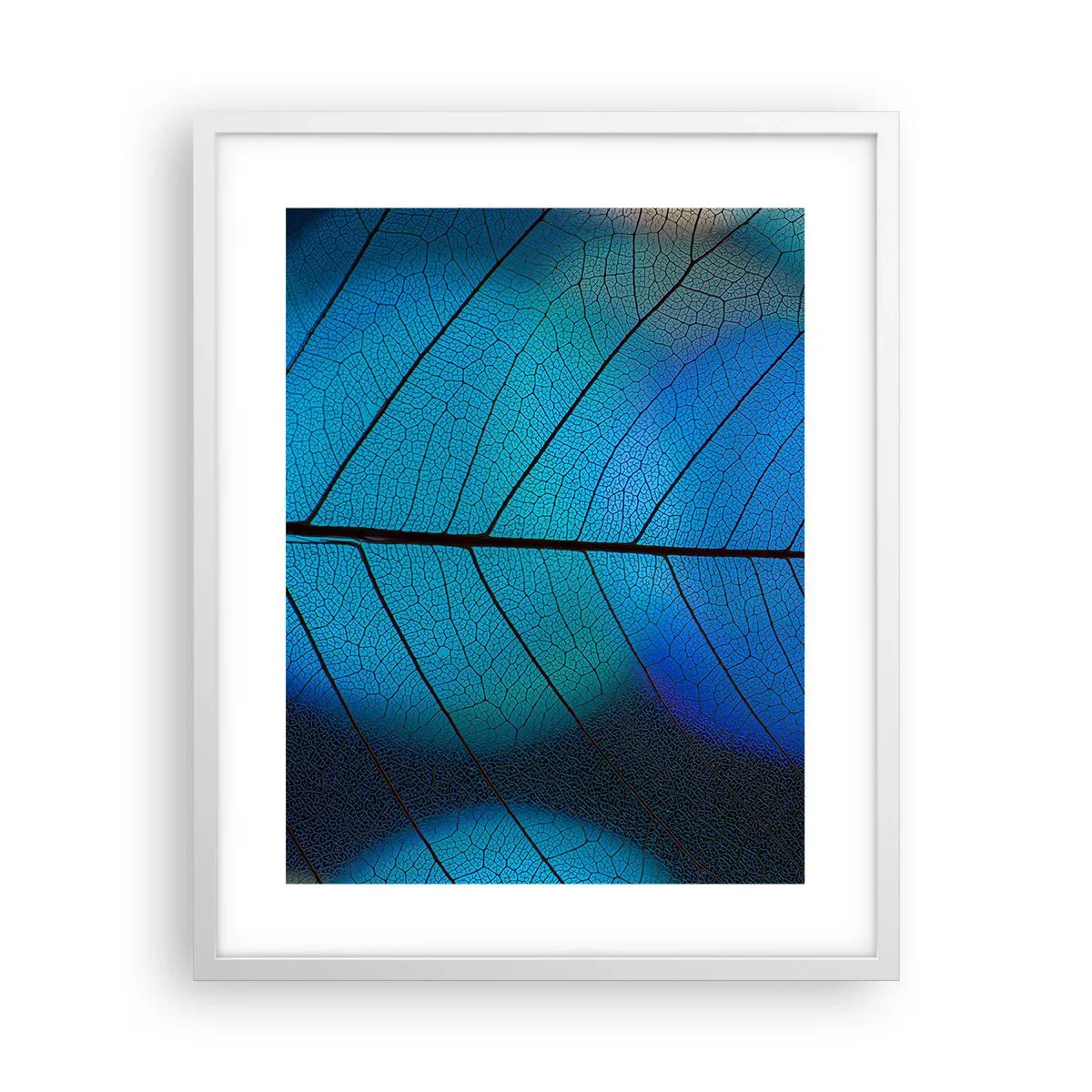 Poster in einem weißen Rahmen - Komplizierte Konstruktion - 40x50 cm