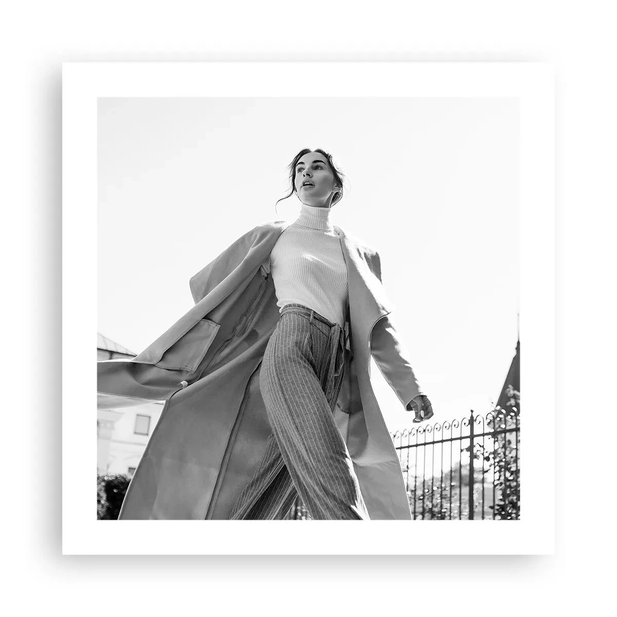 Poster - Gehst du mit mir? - 50x50 cm