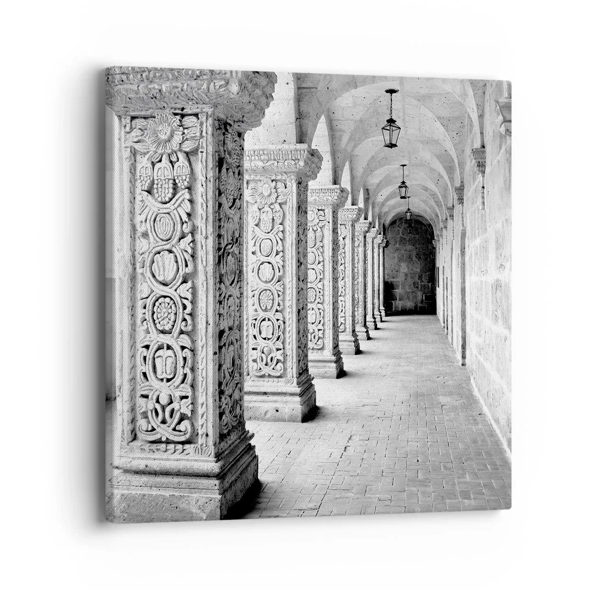 Bild auf Leinwand - Leinwandbild - Und wo geht’s hin...? - 40x40 cm