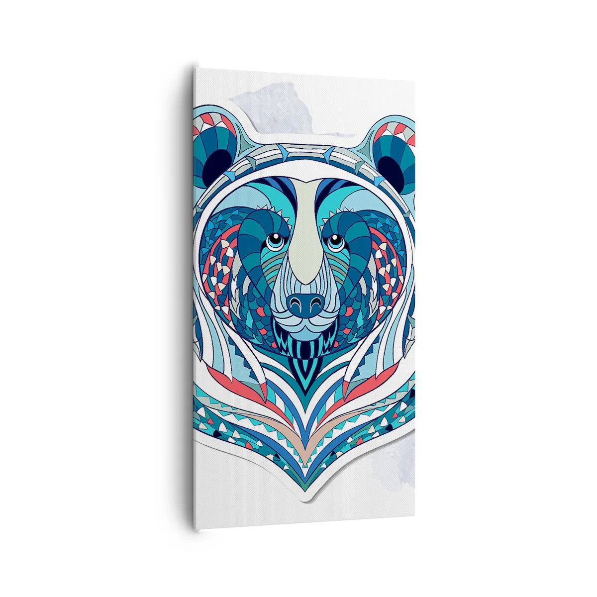 Bild auf Leinwand - Leinwandbild - Eviva Grönland! - 65x120 cm