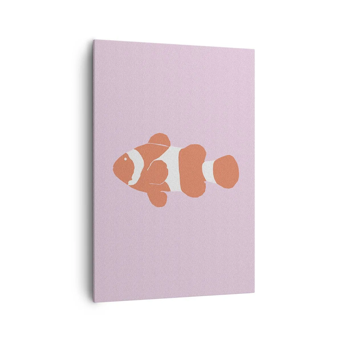 Bild auf Leinwand - Leinwandbild - In Koralle an Gesicht und Schwanz - 70x100 cm