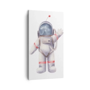 Bild auf Leinwand - Leinwandbild - Bis dann! - 45x80 cm