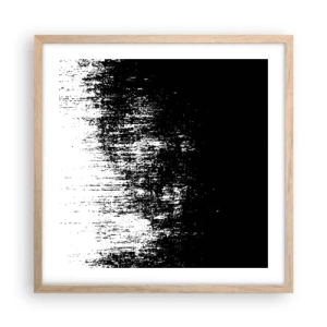 Poster in einem Rahmen aus heller Eiche - Und der Gewinner ist ... - 50x50 cm
