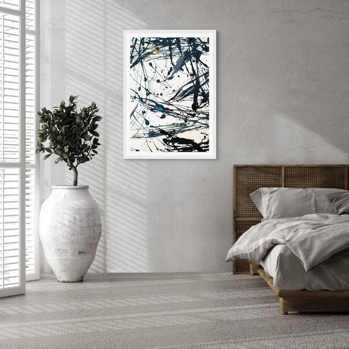 Poster in einem weißen Rahmen - Sinn machen oder keinen Sinn machen? - 40x50 cm