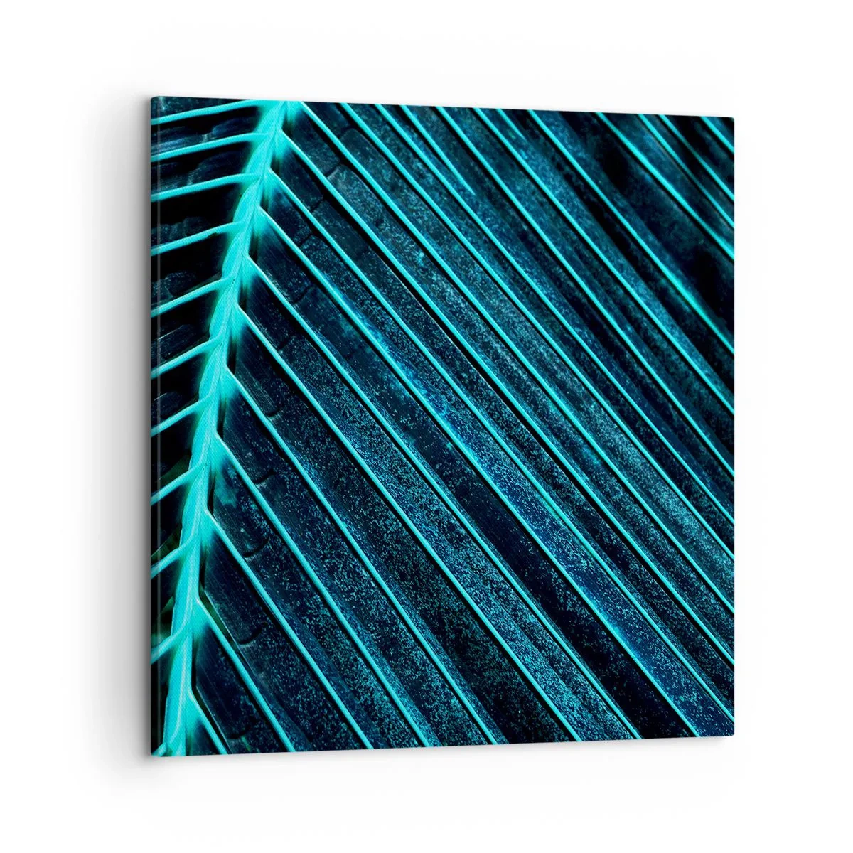 Bild auf Leinwand - Leinwandbild - Grüne Textur - 50x50 cm