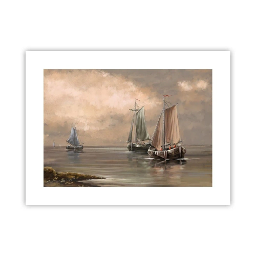 Poster - Die Rückkehr der Matrosen - 40x30 cm