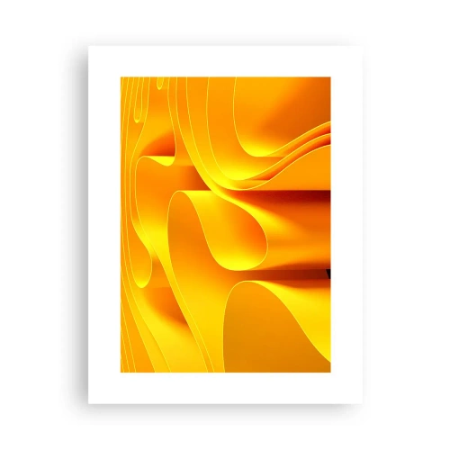 Poster - Wie Sonnenwellen - 30x40 cm