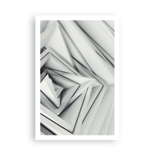 Poster - Spitzwinklige Knospen - 61x91 cm