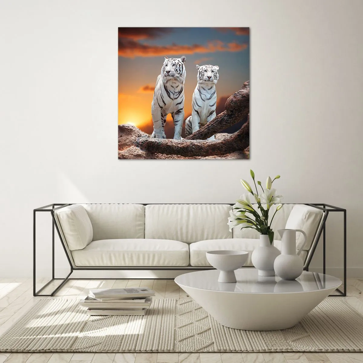 Glasbild - Bild auf glas - Genau wie Narnia - 60x60 cm