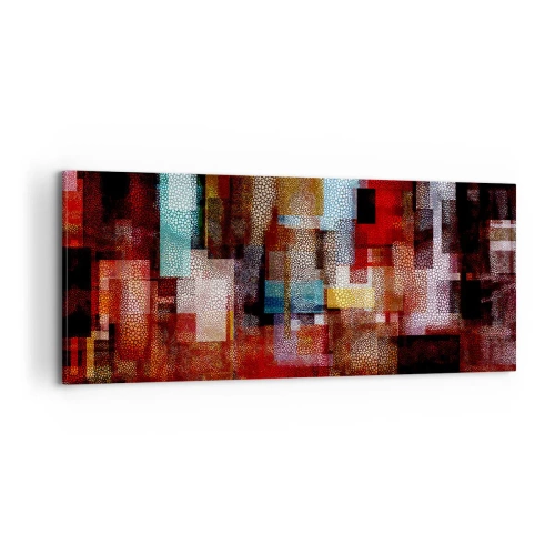 Bild auf Leinwand - Leinwandbild - Verwirrung mit Verwirrung - 100x40 cm
