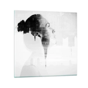 Glasbild - Bild auf glas - Auf beiden Seiten des Glases - 30x30 cm