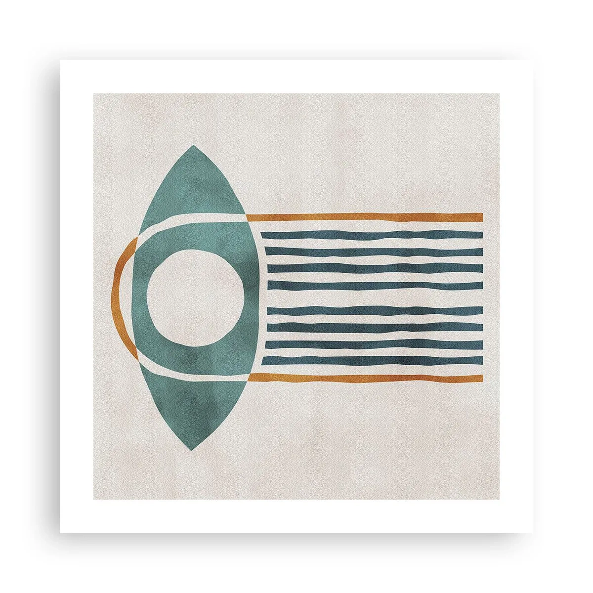 Poster - Zeichen und Rituale - 50x50 cm