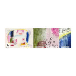 Fototapeten Muster Selbstklebend Deluxe Sticker - Eher konvex als konkav oder flach - Abstraktion, Stück, Elefant - 100x30 cm