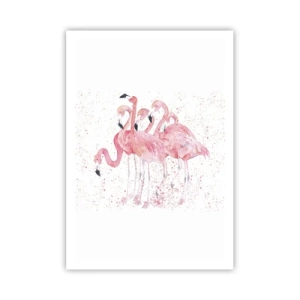 Poster - Rosa Ensemble - 70x100 cm