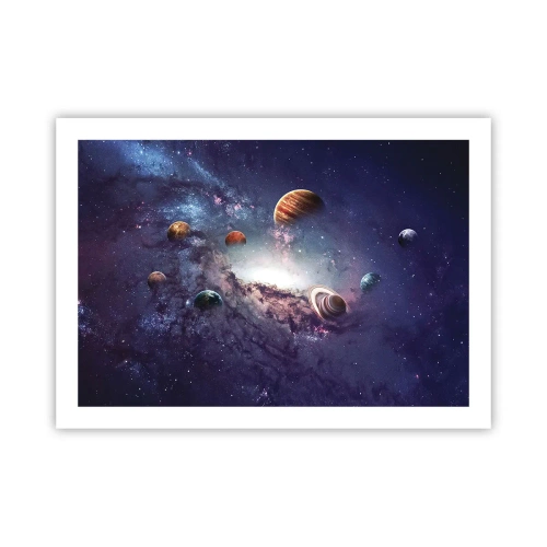 Poster - Solar-Tanz-System - 70x50 cm