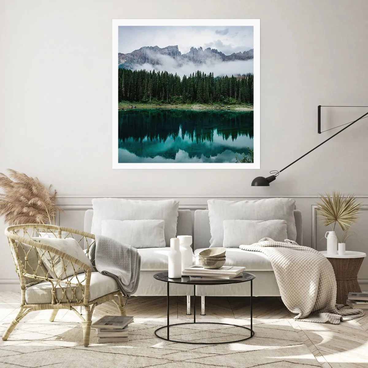 Poster - Leise, leise, lass uns das Trinkwasser nicht wecken ... - 60x60 cm