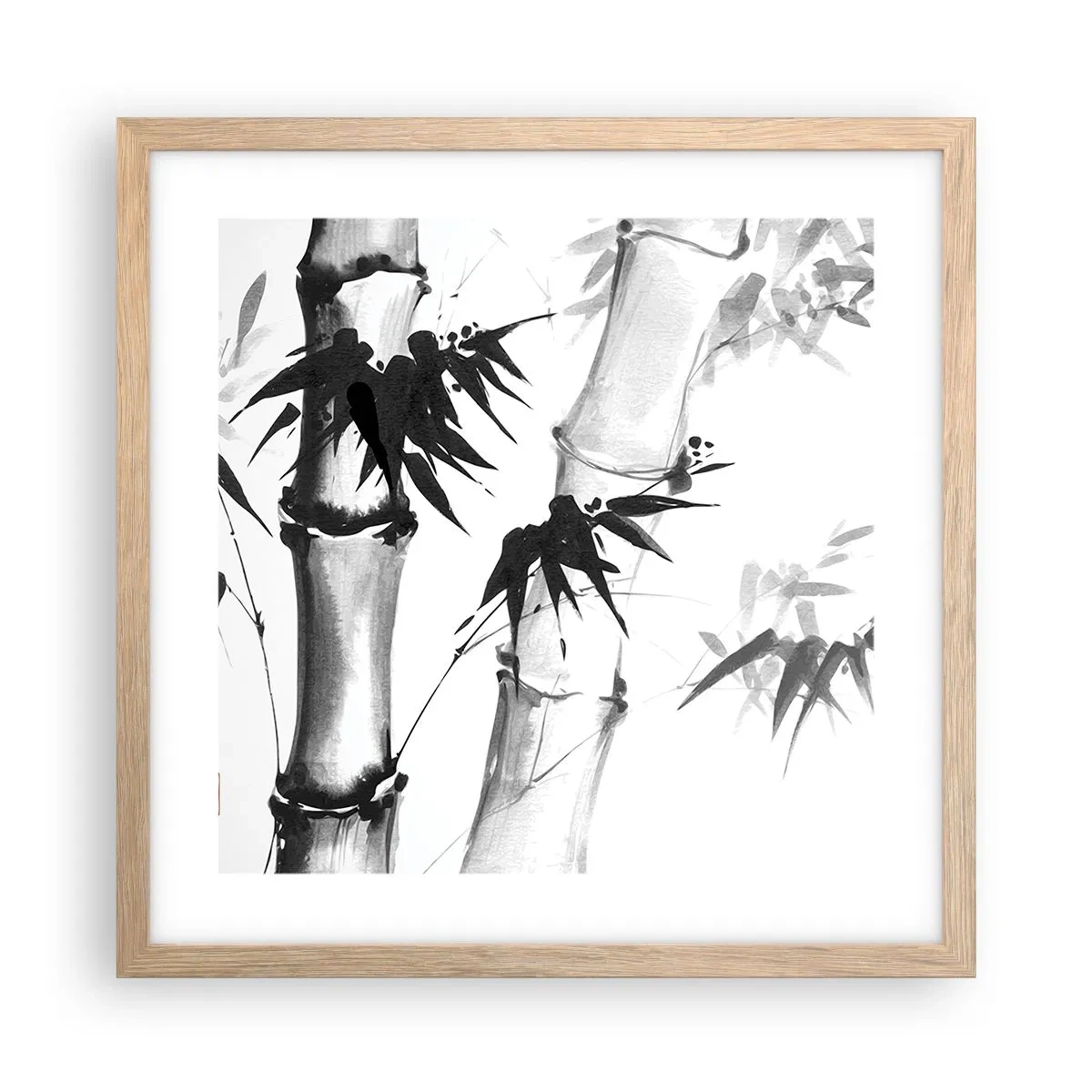 Poster in einem Rahmen aus heller Eiche - Dem Orient ganz nah - 40x40 cm