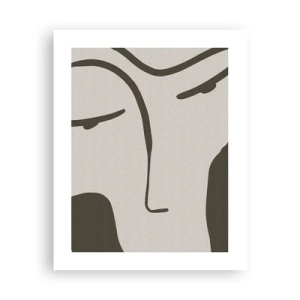 Poster - Wie ein Modigliani-Gemälde - 40x50 cm