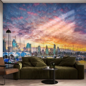 Fototapete Standard Eco - Die Stadt der tausend Seefahrer - Landschaft, Stadt, Hafen - 150x105 cm