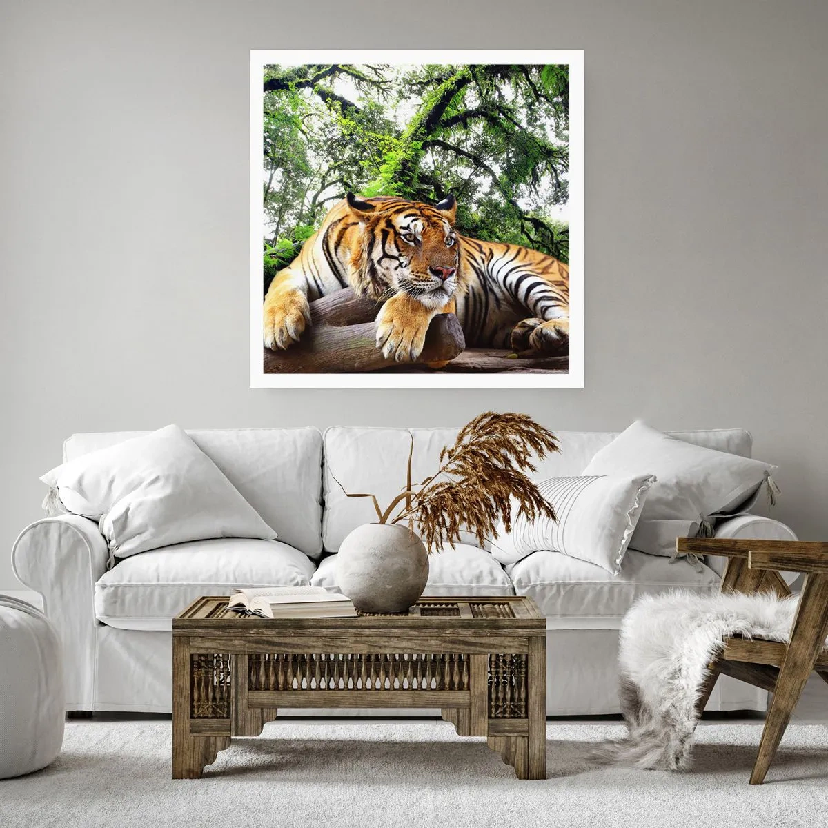 Poster - Hochachtungsvoll - 60x60 cm