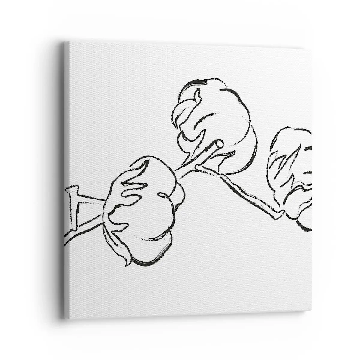 Bild auf Leinwand - Leinwandbild - Baumwolldaunen - 40x40 cm