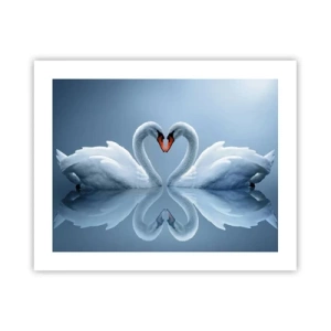 Poster - Zeit für die Liebe - 50x40 cm