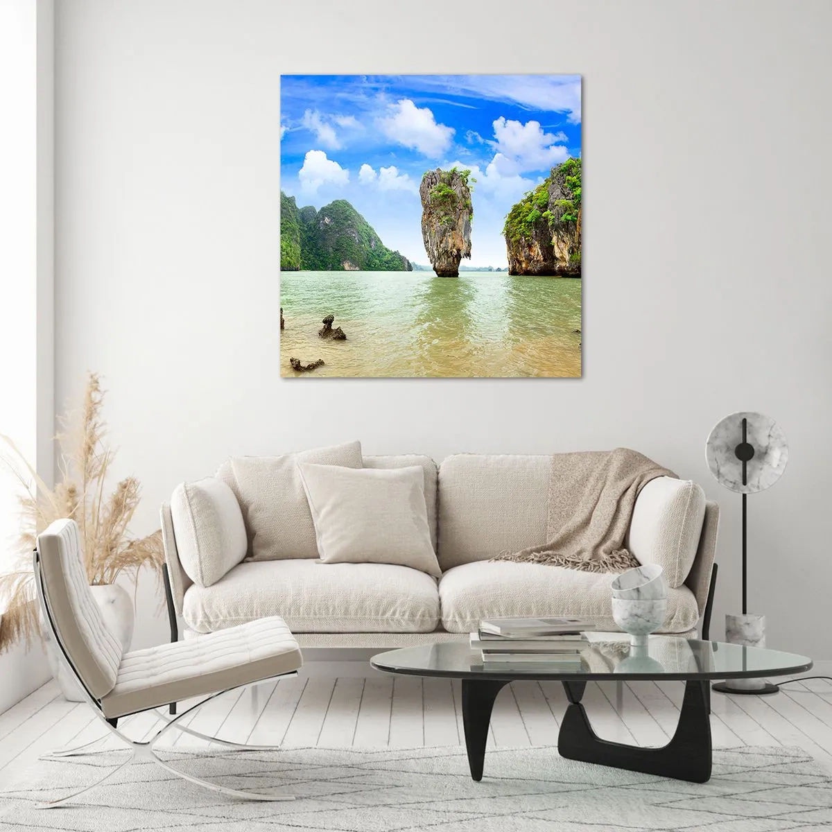 Glasbild - Bild auf glas - Felsige Wunder der Natur - 30x30 cm