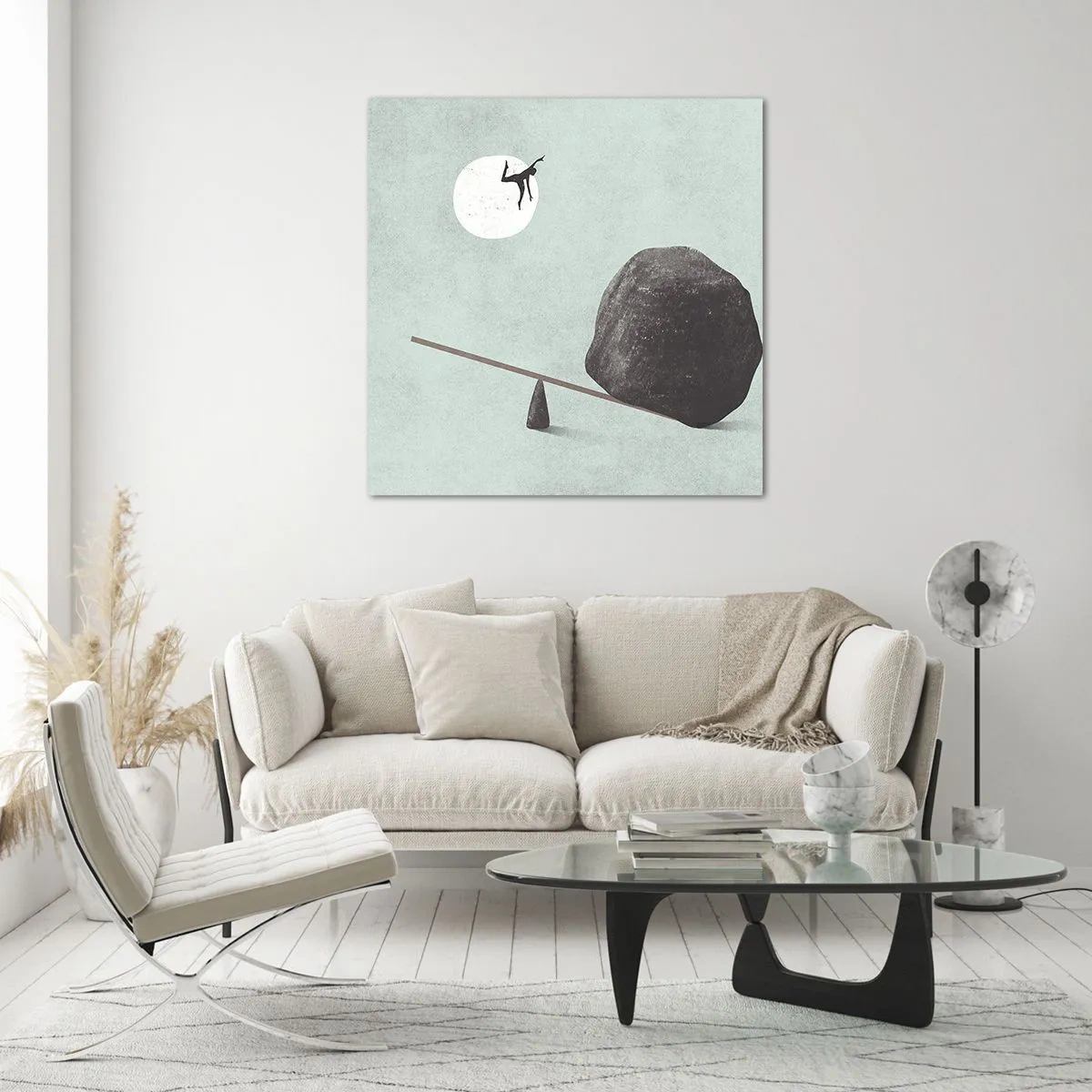 Glasbild - Bild auf glas - Erfüllte Träume - 70x70 cm