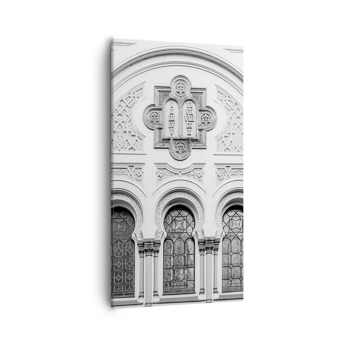 Bild auf Leinwand - Leinwandbild - An der Grenze der Kulturen - 55x100 cm