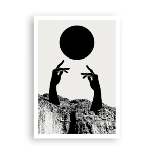 Poster - Surrealistische Komposition: die Sonne und der Rest - 70x100 cm
