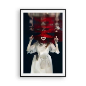 Poster in einem schwarzem Rahmen - Boshafte Göttin in der slawischen Mythologie - 61x91 cm