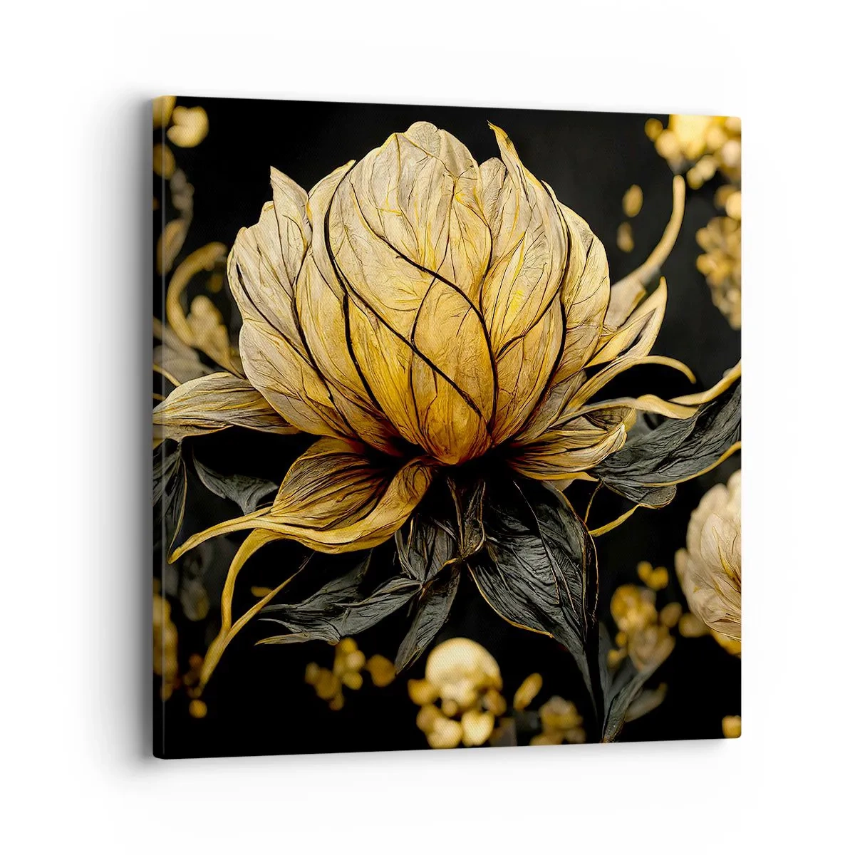 Bild auf Leinwand - Leinwandbild - Subtile Zerbrechlichkeit - 40x40 cm