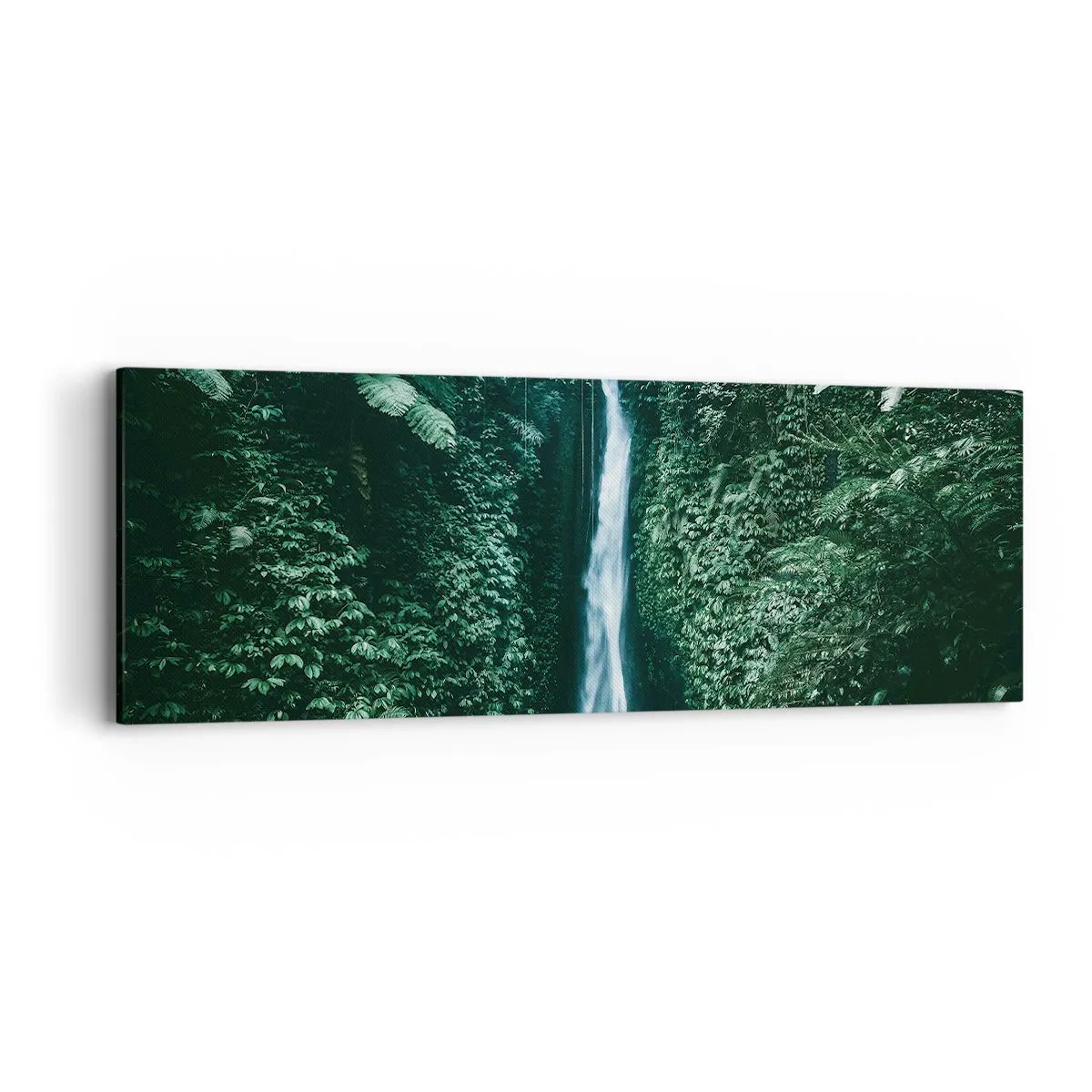 Bild auf Leinwand - Leinwandbild - Tropisches Spa - 90x30 cm