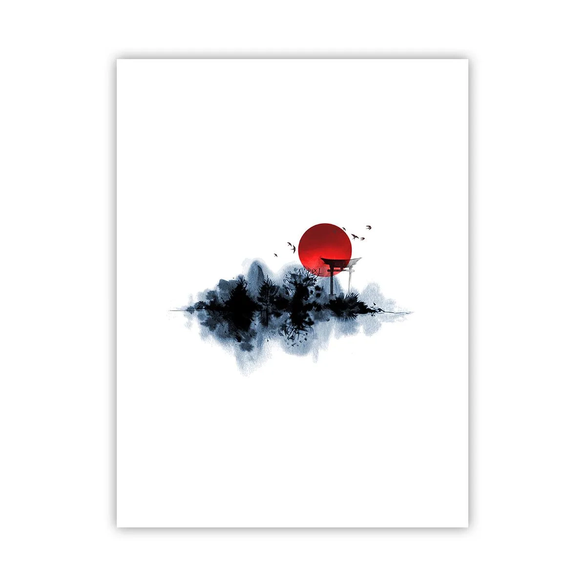 Poster - Japanische Sicht - 30x40 cm