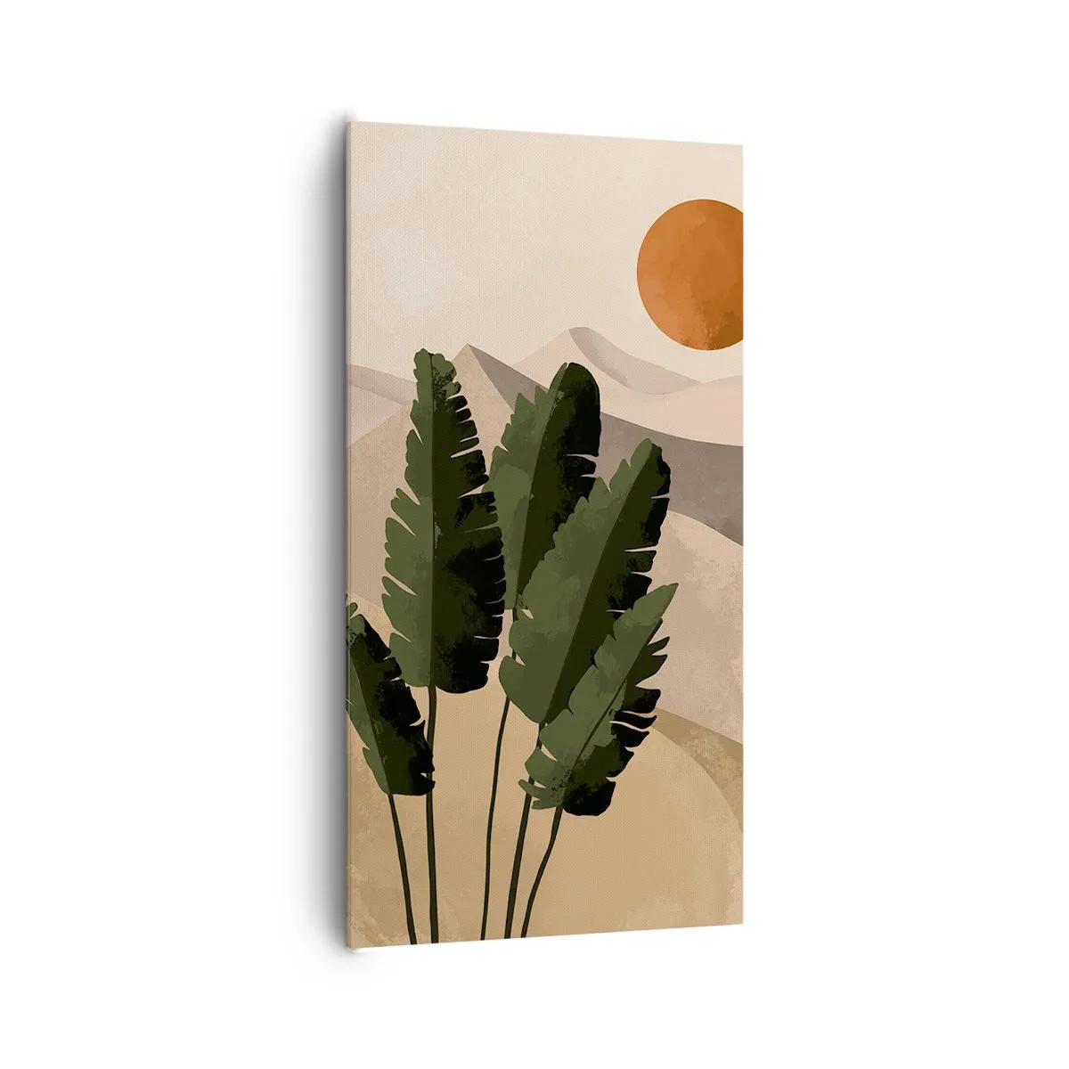 Bild auf Leinwand - Leinwandbild - Der Triumph des Lebens - 65x120 cm