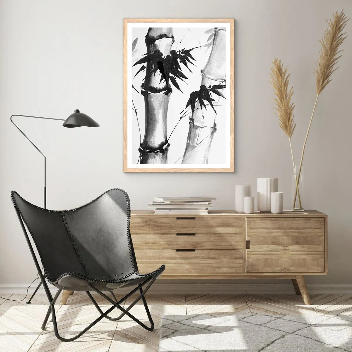 Poster in einem Rahmen aus heller Eiche - Dem Orient ganz nah - 30x40 cm