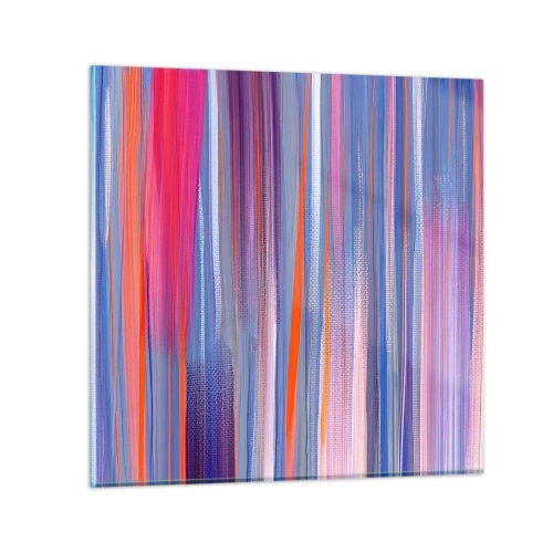 Glasbild - Bild auf glas - Aufstieg zum Regenbogen - 30x30 cm