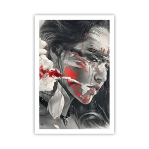 Poster - Im Dunst der Absurdität - 61x91 cm