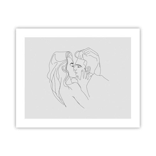 Poster - Dieselbe Linie - 50x40 cm