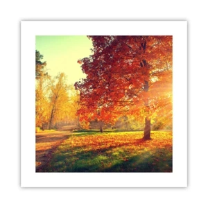 Poster - Unhöflich ist schön - 40x40 cm