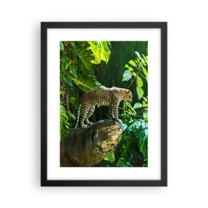 Poster in einem schwarzem Rahmen - Auf die Jagd? - 30x40 cm