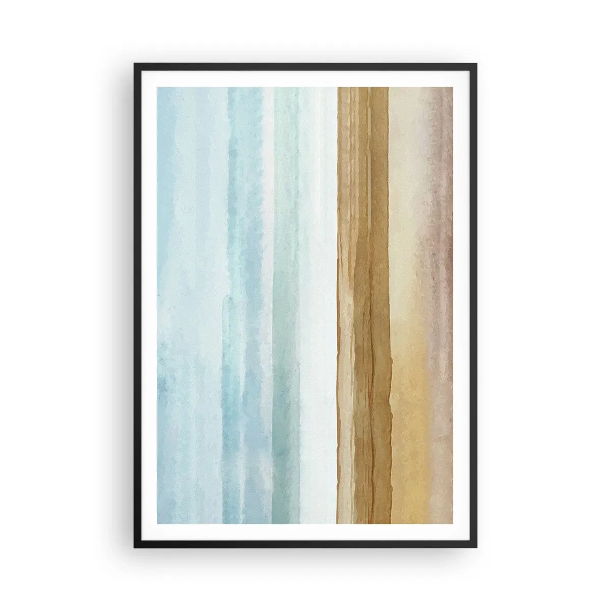 Poster in einem schwarzem Rahmen - Trost - 70x100 cm