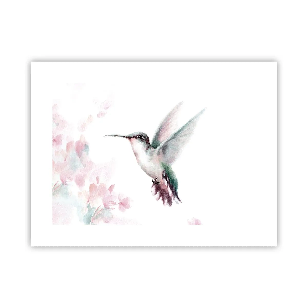 Poster - Im Flattern gehalten - 40x30 cm