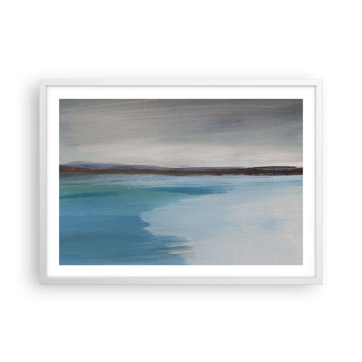 Poster in einem weißen Rahmen - Horizontale Landschaft - 70x50 cm