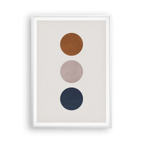 Poster in einem weißen Rahmen - Ein Symbol für Exzellenz - 70x100 cm
