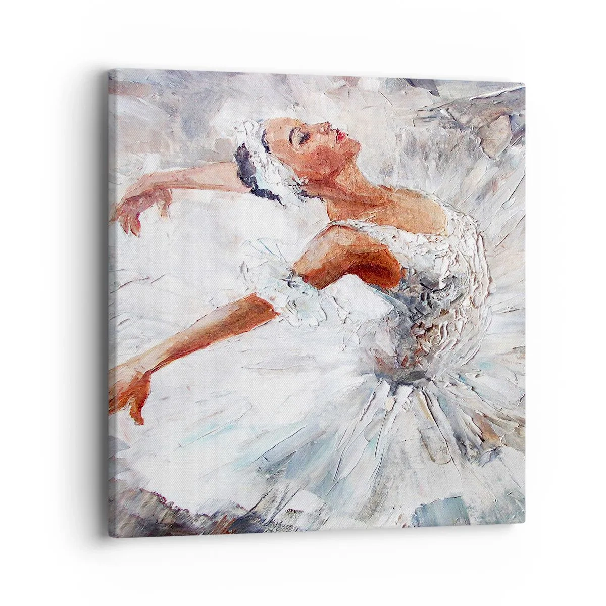 Bild auf Leinwand - Leinwandbild - Zart und leicht wie Tüll - 40x40 cm