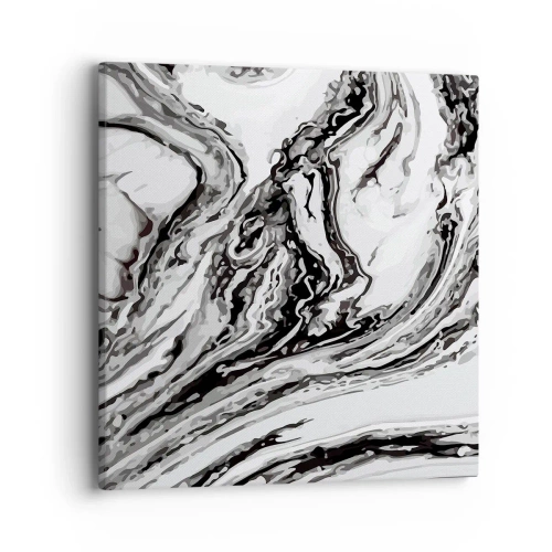 Bild auf Leinwand - Leinwandbild - Am Anfang war Chaos - 40x40 cm