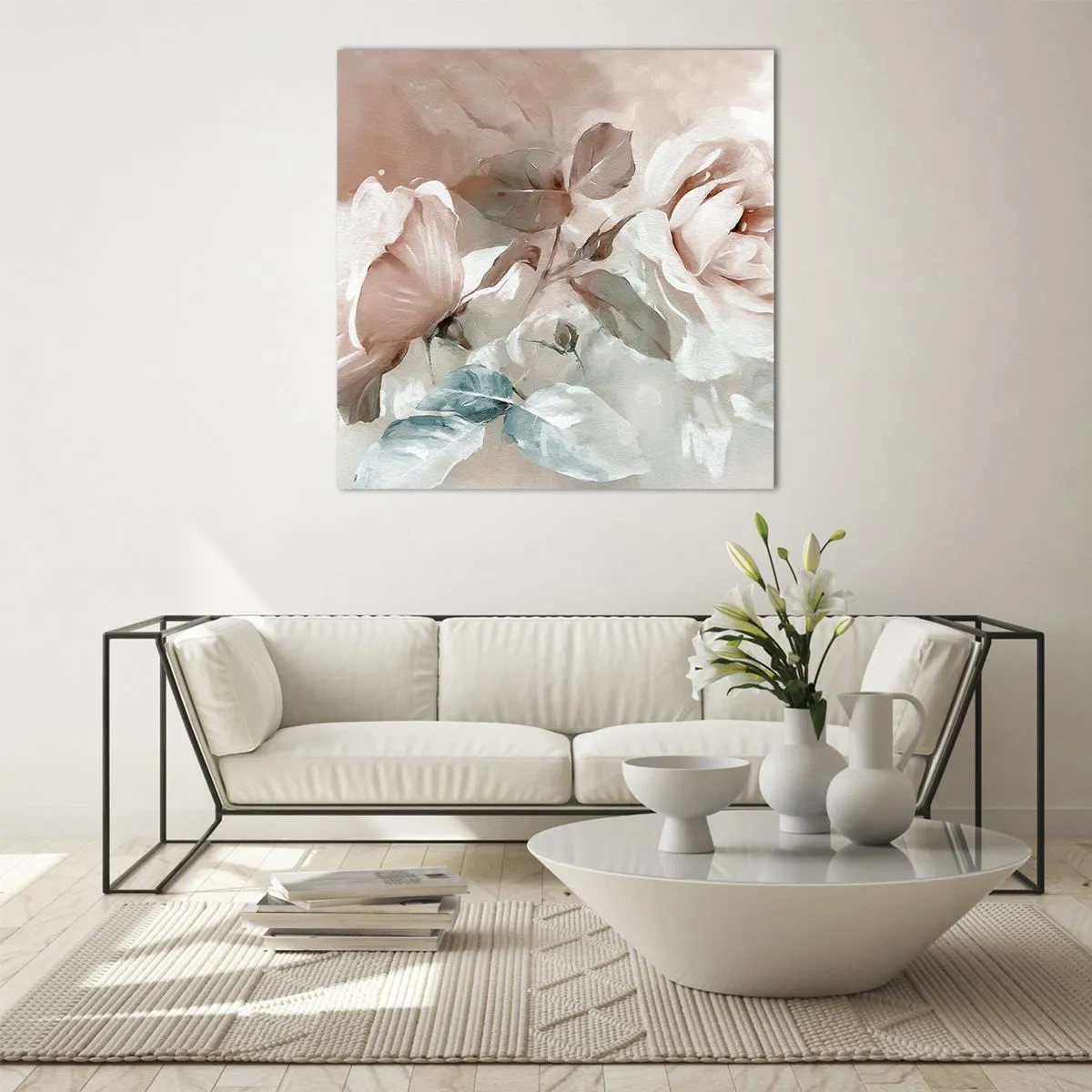 Glasbild - Bild auf glas - Geist der Romantik - 50x50 cm